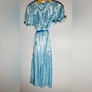 Handmade Cinderella Dress with Lace Trim size medium